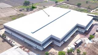 Ashtech Prefab Completes 220000 Sq Ft PEB Building Project in Greater Noida [upl. by Jemy]