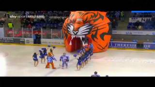 Straubing Tigers Hymne 20112012 Official TheSesselzVideo [upl. by Niliak]