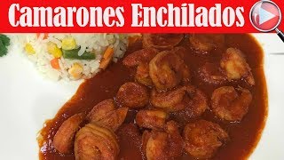 Camarones Enchilados  Deliciosa Receta  Recetas en Casayfamiliatv [upl. by Eirrotal563]