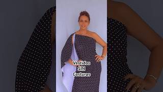 Vestidos sin costuras solamente con tela y imperdibles gastando poco diy vestidosincosturas [upl. by Amarillas78]