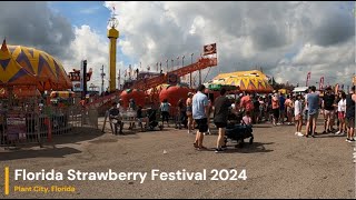 Florida Strawberry Festival 2024 POV [upl. by Losiram]