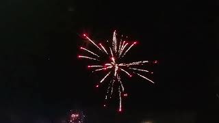 NYE 2024 fireworks in Waipahu Oahu Hawaii [upl. by Threlkeld]