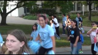 Briarcliff Elementary School participates in Intertnational Walk to School Day [upl. by Yngiram]