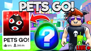 Pets GO is Finally here The Best NEW ROBLOX GAME LIVE [upl. by Airotnes628]