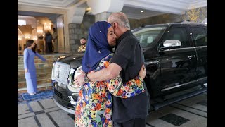 LAUNGAN ‘DAULAT TUANKU’ SAMBUT MESRA KEBERANGKATAN BALIK SULTAN IBRAHIM [upl. by Yolanda889]