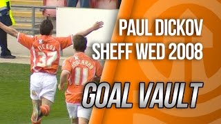 Goal Vault Super Strike From Dickov v Sheff Wed 2008 [upl. by Atteloiv472]