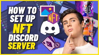 How to Set up NFT Discord Server  NFT Art Tutorial Step by Step [upl. by Eltrym]