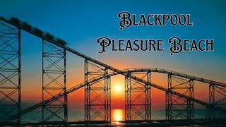 We Visit Blackpool Pleasure Beach amp play a prank on my Friend at Valhalla [upl. by Fulmis]