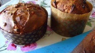 Ricetta panettone fatto a casa con impasto a mano [upl. by Delos]