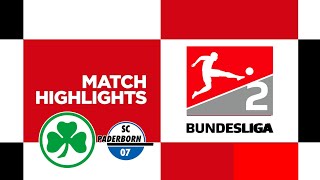 Fürth vs Paderborn 11  Highlights  2 Bundesliga 202425 [upl. by Revlys16]