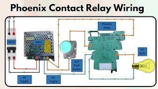 Phoenix Contact Relay Wiring Diagram  Phoenix Contact [upl. by Htepsle131]