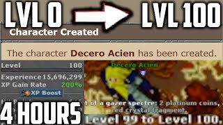 LVL 0 to LVL 100 in 4 HOURS [upl. by Acinor]