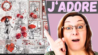 A quoi ressemble la collection Paris je taime de Ciao Bella ciaobellapaper scrapbooking haul [upl. by Rebeh]