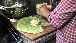 Risotto Stuffed Cabbage Leaves [upl. by Charteris]