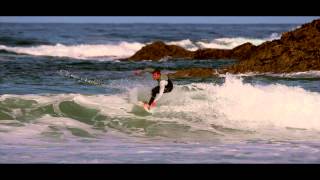 Warren Tuck Surfing Newquay Cornwalls Little Fistral [upl. by Elleina]