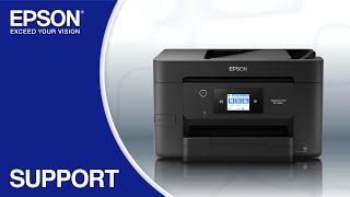 Setting Up a Printer（Epson WF3820 Series NPD6605 [upl. by Zolly748]