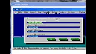 How to add a Header file in Turbo C  C [upl. by Grantland]