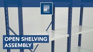 Spider® open shelving assembly [upl. by Nahtiek]