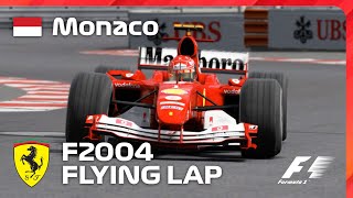 Ferrari F2004  Monaco Flying Lap  Assetto Corsa [upl. by Kowal]