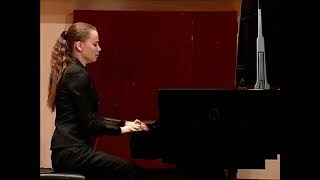 Kapustin Etude op40 No3 Toccatina  Anna Grot  piano [upl. by Ilahtan]