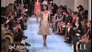 Zac Posen Mercedes Benz New York Fashion Week PV 2013  Elle España [upl. by Araf]