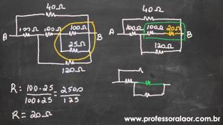 Associação de Resistores Exercício 05 [upl. by Earleen]
