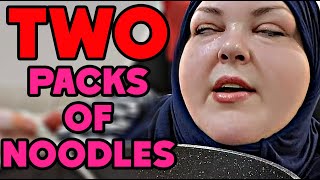 foodie beauty WEIGHT LOSS VIDEOS WOES amp noodle slurpin  mukbang reaction [upl. by Sadirah]