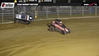 USAC “Pennsylvania Midget Week” Highlights  Lanco Speedway 8418 [upl. by Silado]