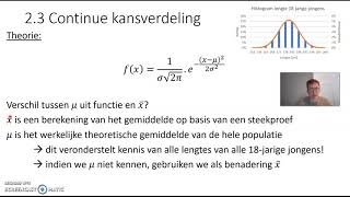 De continue kansverdeling [upl. by Anatniuq345]