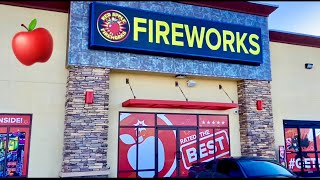 RED APPLE FIREWORKS 🍎 STORE TOUR 2024 [upl. by Aalst894]