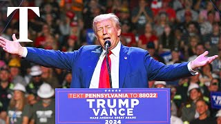 LIVE Donald Trump hosts MAGA rally in Pennsylvania [upl. by Emrich]