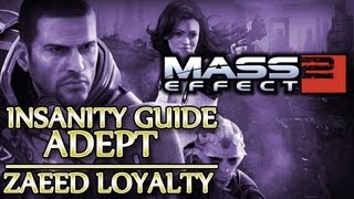 Ⓦ Mass Effect 2 ▪ Insanity Adept Guide  Zaeed Loyalty Mission ▪ Zorya [upl. by Hannon]