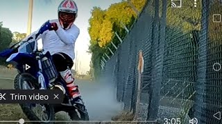 yz250 POWER SHIFTING PRACTICE [upl. by Artemas]