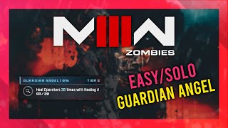 Guardian Angel Act 2 Tier 2  MW3 Zombies GUIDE  QuickSolo  MWZ Mission Tutorial [upl. by Dagall]