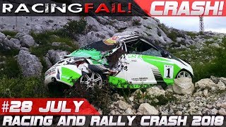 Racing and Rally Crash Compilation Week 28 July 2018  RACINGFAIL [upl. by Cigam]