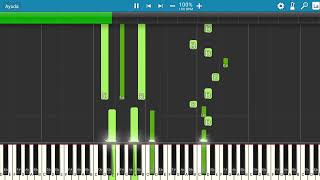 Silverio Urbina  Linda Flor  Piano Tutorial  Midi [upl. by Nairrad]