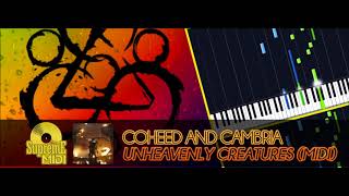 Coheed and Cambria  Unheavenly Creatures FULL MIDI [upl. by Haneehs]