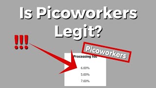 Is Picoworkers Legit and Worth It Full Review  Tutorial [upl. by Aivartal]