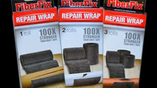 Fiber Fix Repair Tape  Real Life Test and Review  Video 1 of 5 [upl. by Enninaej303]