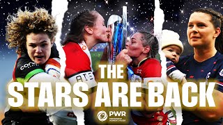 The Stars are Back  Premiership Womens Rugby [upl. by Aubarta]