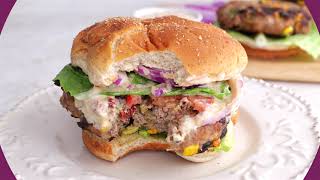 Southwest Turkey Burgers [upl. by Sayres]