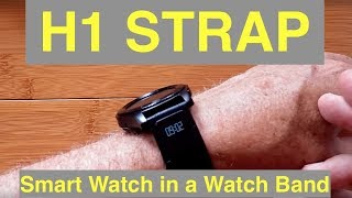 H1 Embedded Sports Watch Smart Strap Unboxing amp Review [upl. by Azerila799]