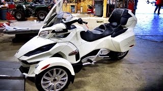 All New 2014 Can Am Spyder RT  1st Real Test Ride  TestRides [upl. by Salahcin678]