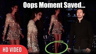 This Is How Tiger Shroff helped Disha Patani  Lakme Fashion Week 2017 [upl. by Ayala776]