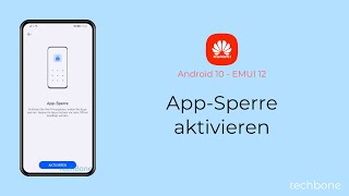 AppSperre aktivieren  Huawei Android 10  EMUI 12 [upl. by Ivey]