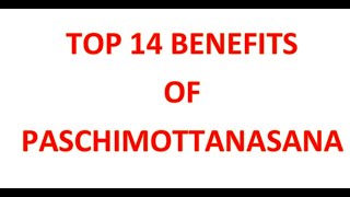 Top 14 benefits of paschimottanasana [upl. by Benny955]