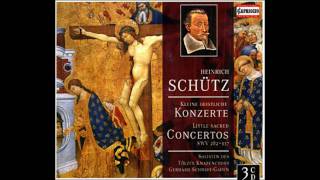 Heinrich Schütz SWV 316  Kleine Geistliche Konzerte  Tölzer Knabenchor [upl. by Sidonia]