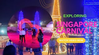 Singapore Carnival Gurgaon Sector 29 gurgaon mela Singapore Valley Carnival gurgaon leisure valley [upl. by Bullard]