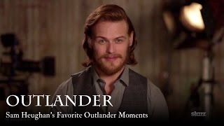 Outlander  Sam Heughan’s Favorite Outlander Moments [upl. by Ayimat]