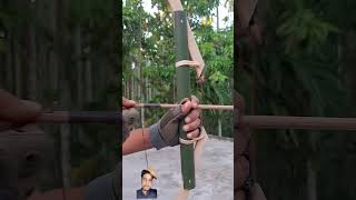 Wood gun shot😱🪵🎯foryou trendingshorts viralshot 100ksubscribers [upl. by Ahseekal246]